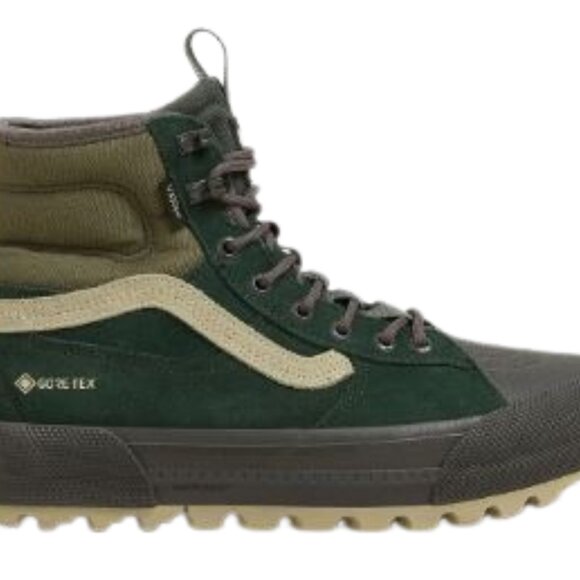 Vans Sk8-Hi Gore-Tex MTE Unisex Scarab Green 721356 Size W 9.5/M 8 - Picture 2 of 7